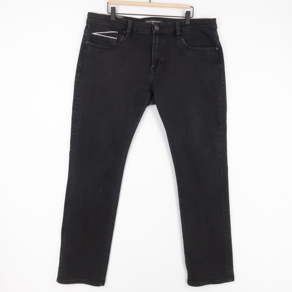 Men's Black Slim Jeans - Classic Everyday Style